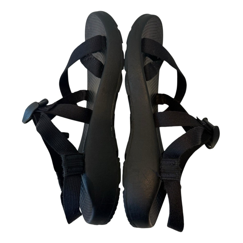 Chaco Z Cloud‎ Adjustable Strap Cushioned Black Sandal Men Size 9 S-4 - Picture 5 of 10
